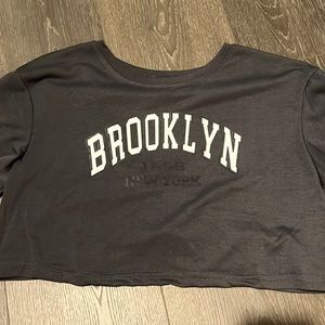 Cropped Brooklyn shirt